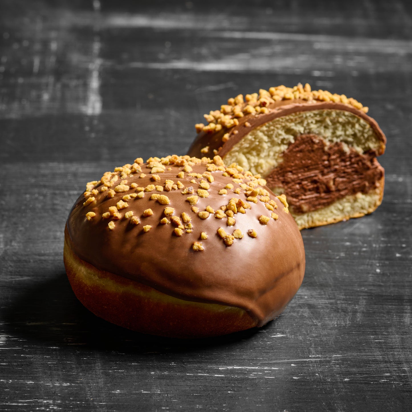 Praline Craze Doughnut