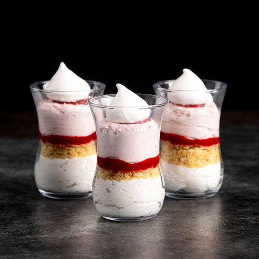 Strawberry Wave Glass