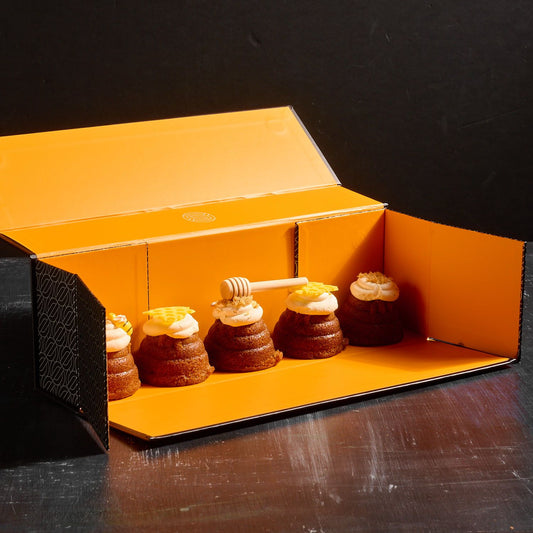 Heavenly Honey Cake individuals Magnetic Gift Box (box of 5)