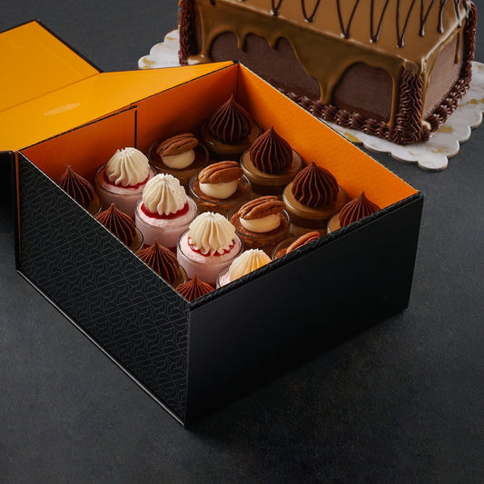 Assorted Shotglass Magnetic Gift Box  (box of 16)