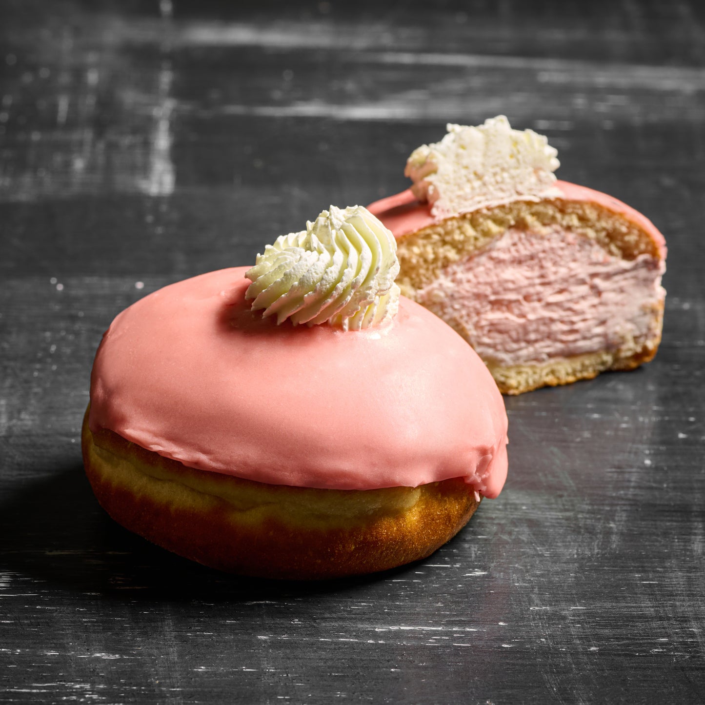 Strawberry Shortcake Doughnut