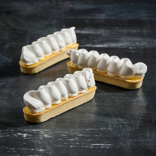 Oblong Individual Dessert Lemon Tarts