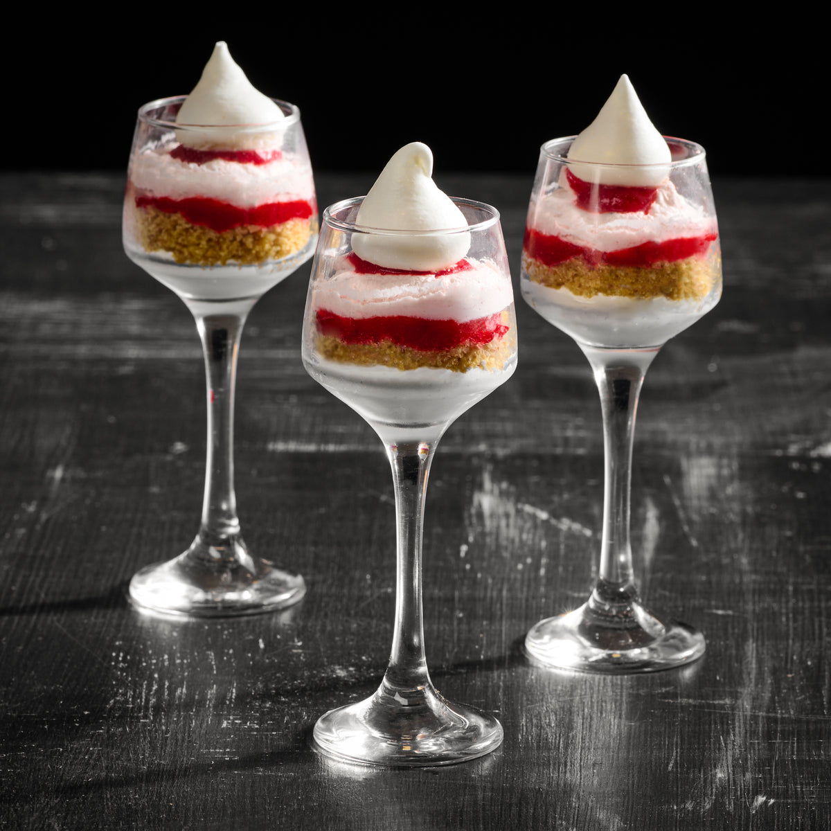 Strawberry Shortcake Stem Glasses