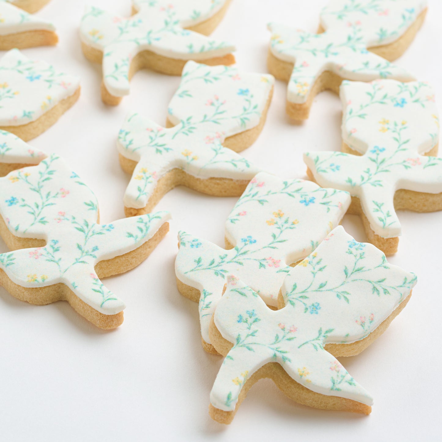 Floral Tulip Cookies (Style 123)