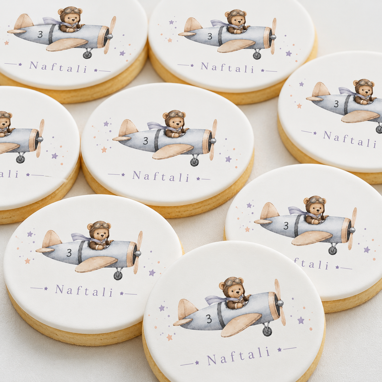 Custom Artwork Round Cookies (Style 107)