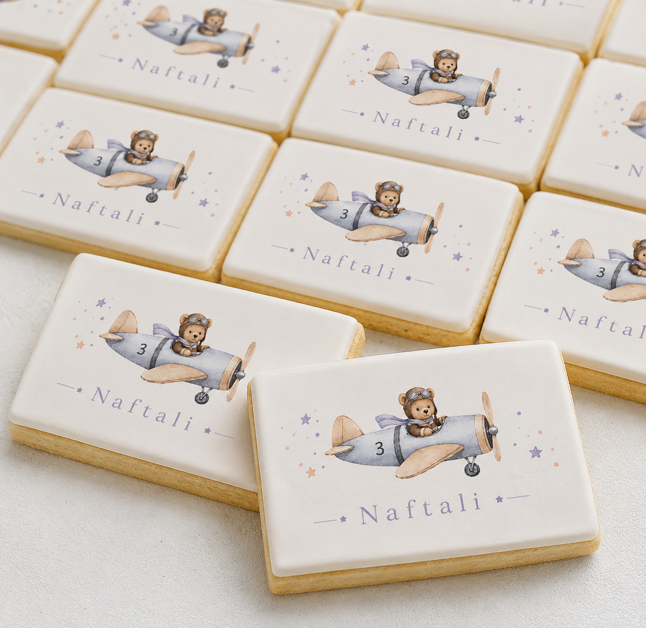 Custom Artwork Rectangle Cookies (Style 109)
